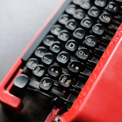 OLIVETTI Valentine typewriter ink ribbon replaced