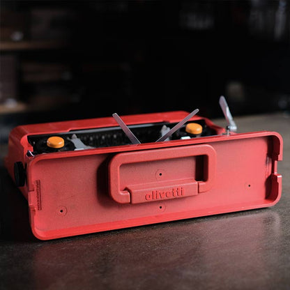 OLIVETTI Valentine typewriter ink ribbon replaced