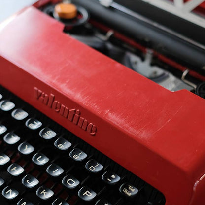 OLIVETTI Valentine typewriter ink ribbon replaced