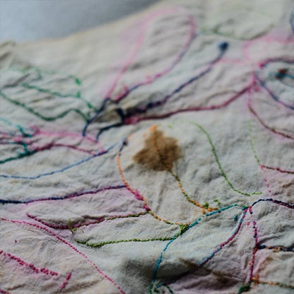オトミ族 刺繍布