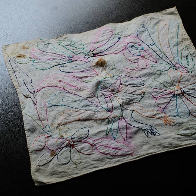 オトミ族 刺繍布
