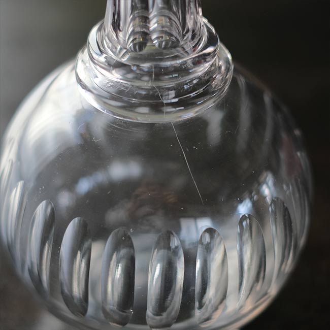 カットガラス デキャンタ