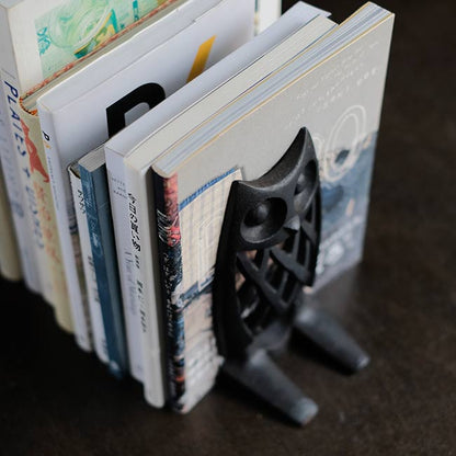 南部鉄器 ふくろうのブックエンド