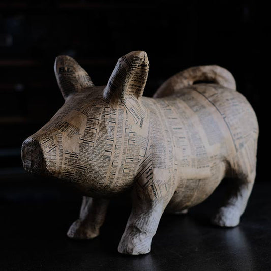 Paper Mache Pig