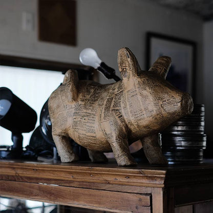 Paper Mache Pig