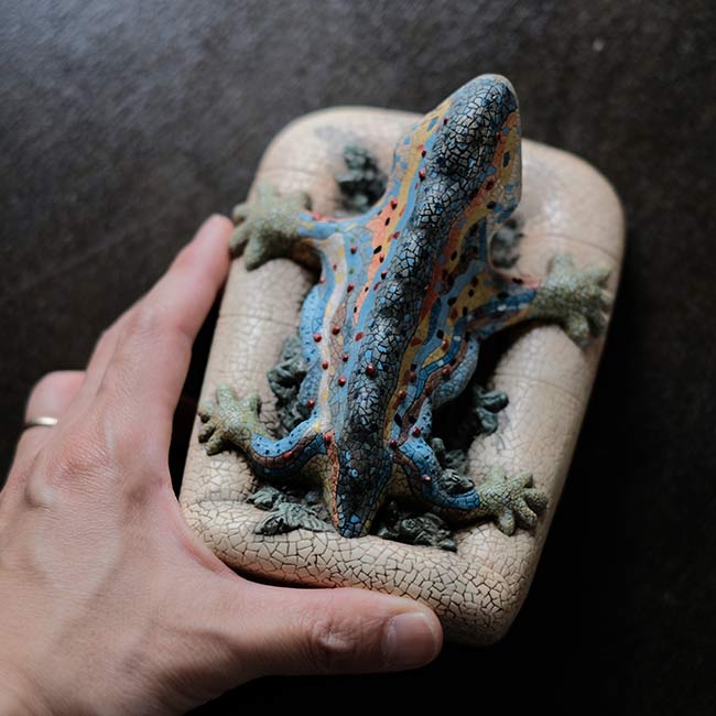 グエル公園のトカゲ