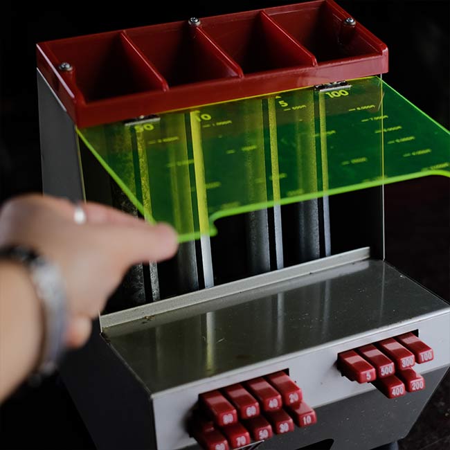 PEONY COIN CHANGE machine