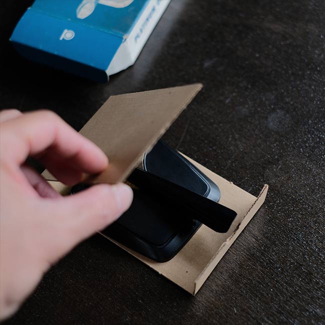 プラチナ デスクトップペンスタンド