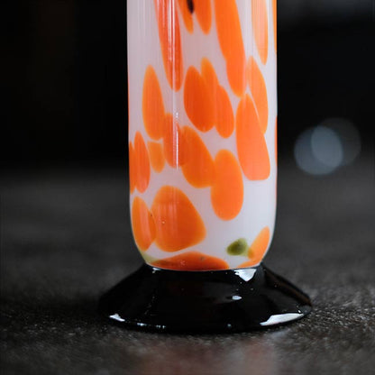 水玉のフラワーベース