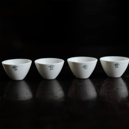 Porcelain mini crucible