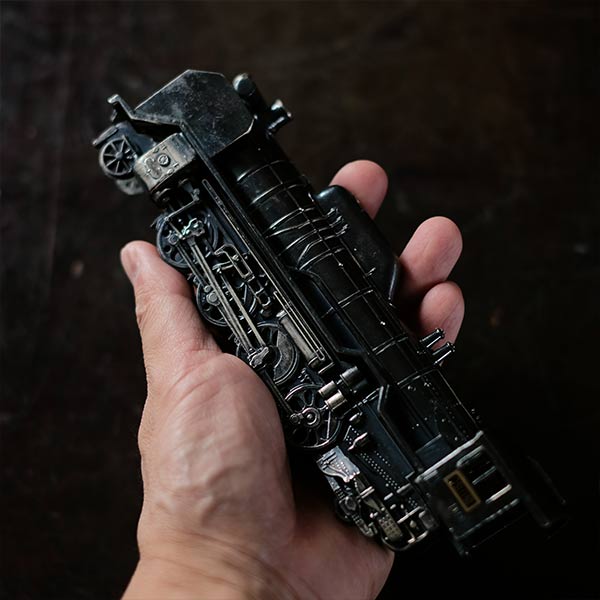 Steam locomotive model