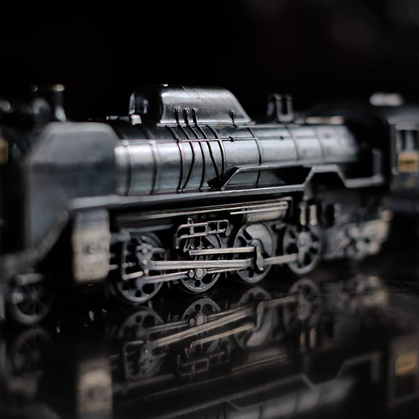 Steam locomotive model