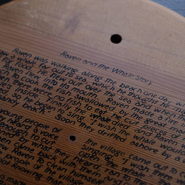 シダーウッドのトレー