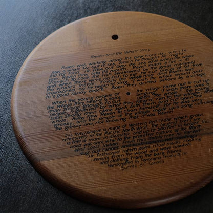 シダーウッドのトレー