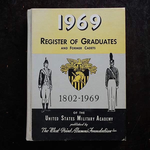 REGISTER OF GRADUATES USMA 1969