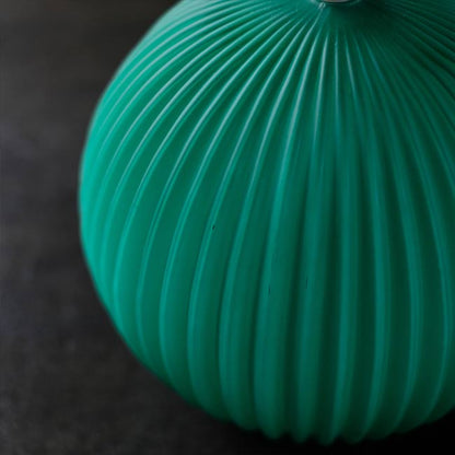 レトロなグリーンのペンダントライト