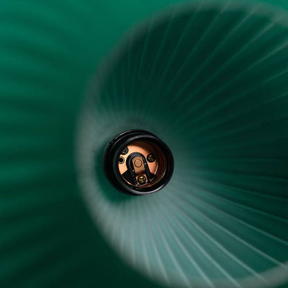 レトロなグリーンのペンダントライト