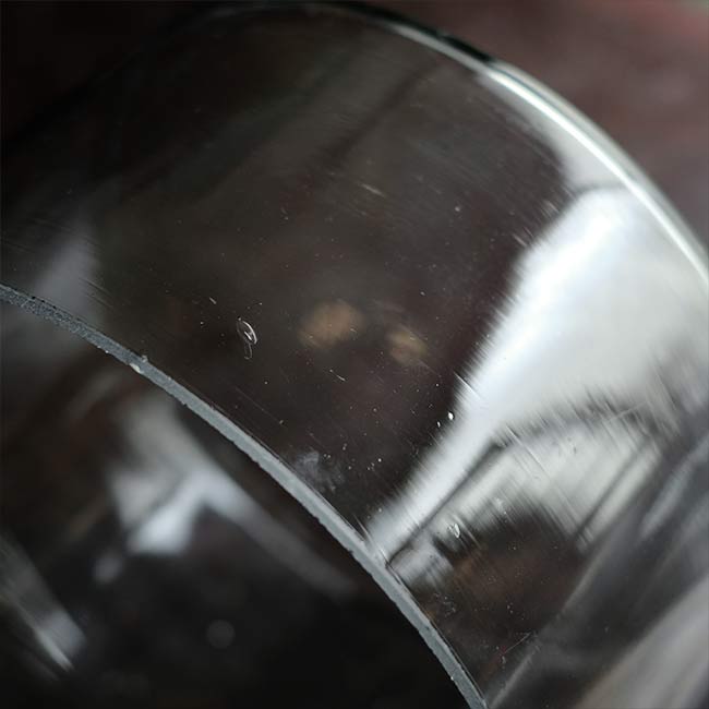 Round glass aquarium φ30cm