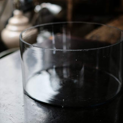 Round glass aquarium φ30cm
