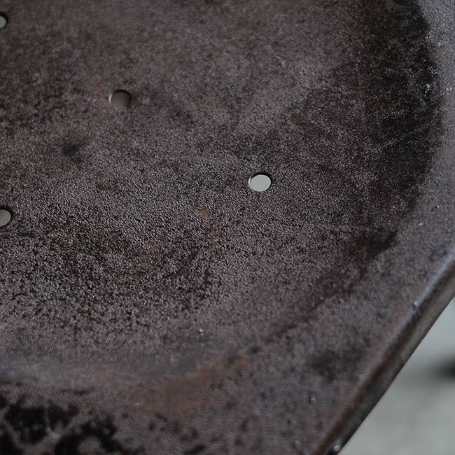 メタルの折りたたみチェア