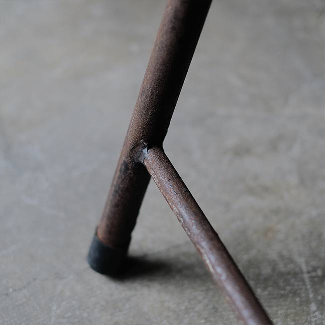 メタルの折りたたみチェア