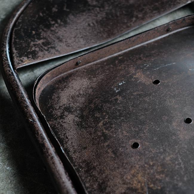 メタルの折りたたみチェア