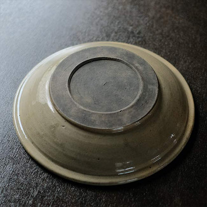 山水図 石皿