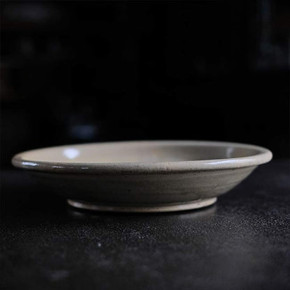 山水図 石皿