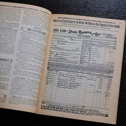 Sears Roebuck and Co. 1900 カタログ