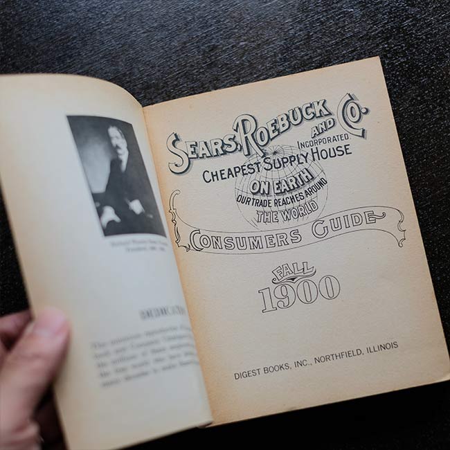 Sears Roebuck and Co. 1900 カタログ