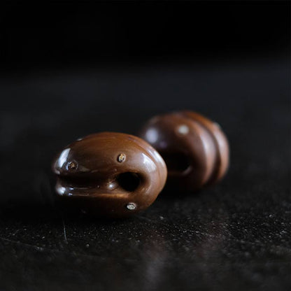 茶色の碍子（バラ売り）