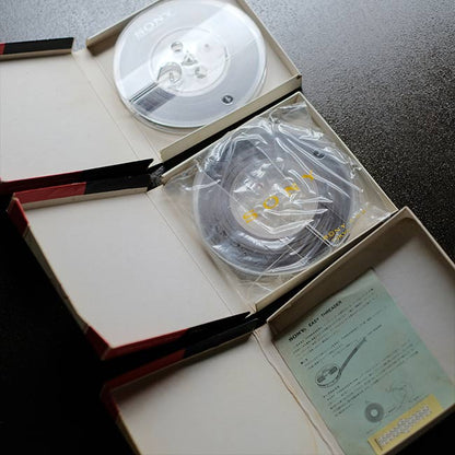 Recording tape case set of 13