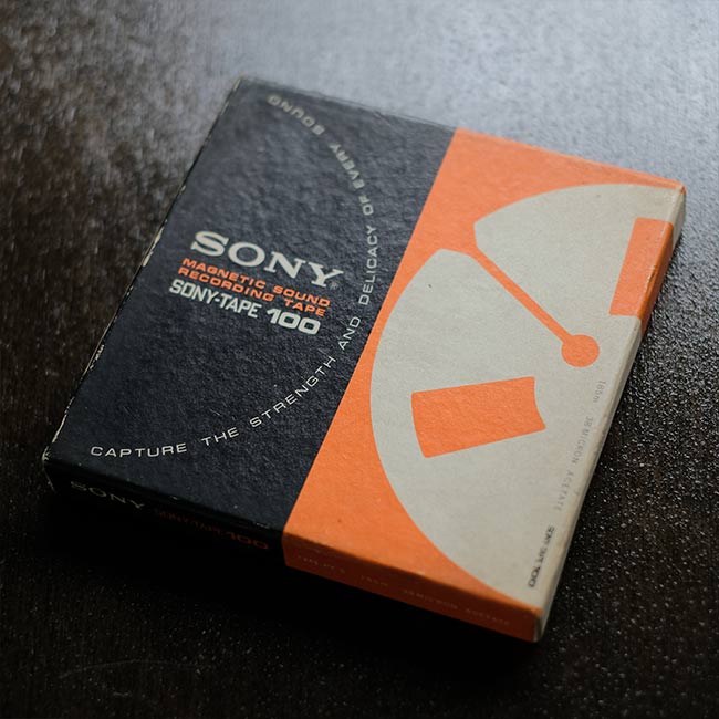Recording tape case set of 13