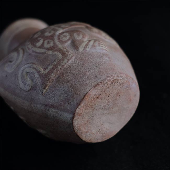 南米土器 カメレオン壺