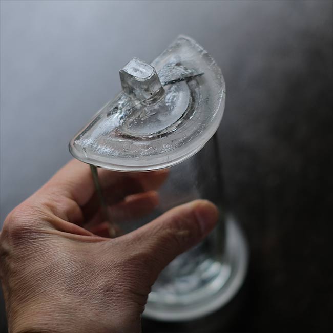 ハーフサイズの標本瓶