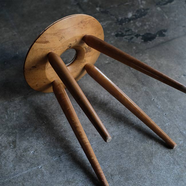 ✨極美品✨ 天童木工 リング スツール 丸イス 椅子 チェア 木製 ラウンド リングスツール | 天童木工オンラインストア