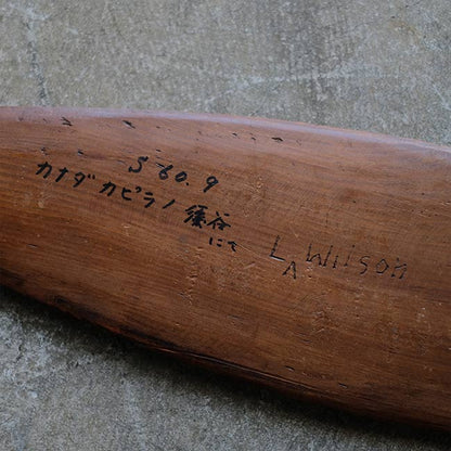 トリンギット族 木彫パドル