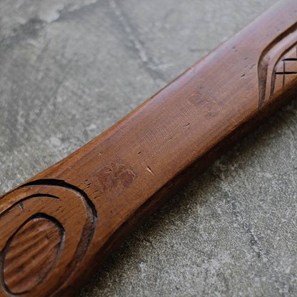 トリンギット族 木彫パドル