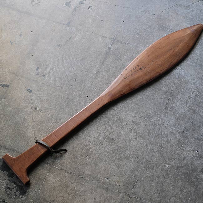 トリンギット族 木彫パドル