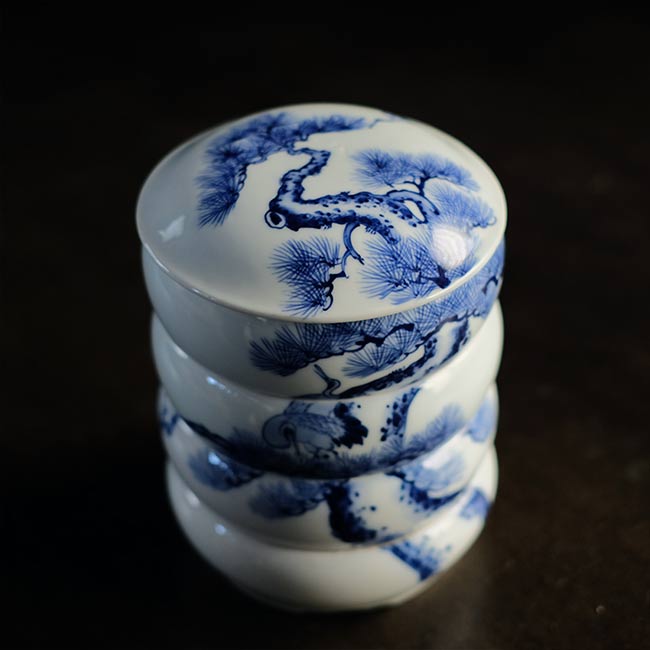 松に鶴 四段重 – zakka store towi