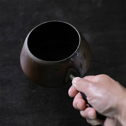 銅の片手鍋