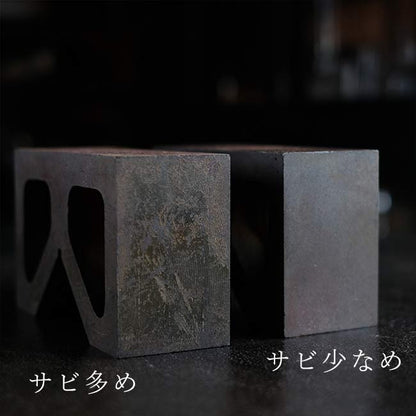 少し錆びたVブロック