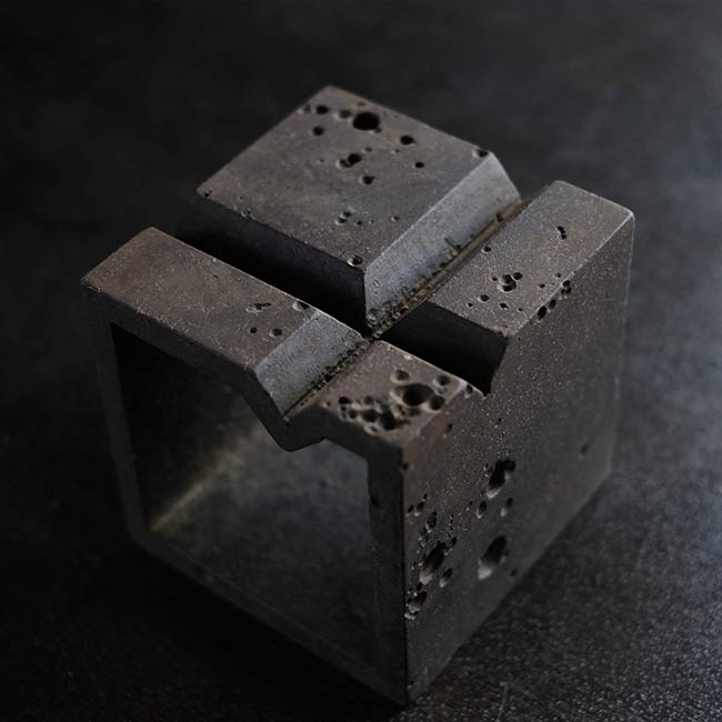 V溝付きブロック