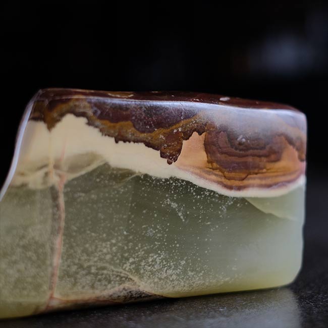 縞瑪瑙 オニキス 鑑賞石 – zakka store towi