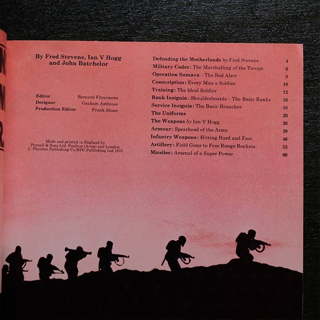 WEAPONS AND UNIFORMS OF THE U.S.S.R.