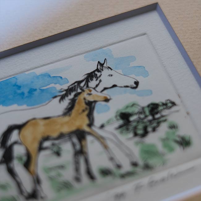 榎木孝明　猫の絵画②と③ 榎木孝明 猫の絵画②と③
