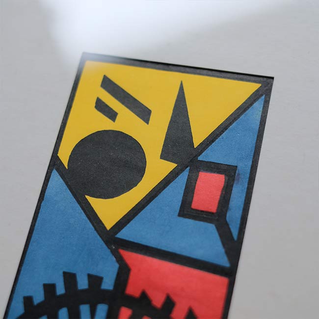 木版画「無題」田辺明義
