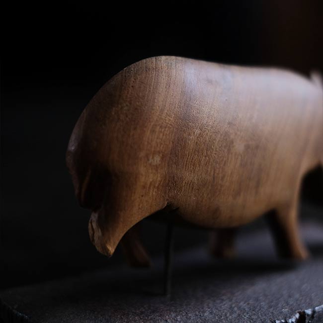 カバの置物