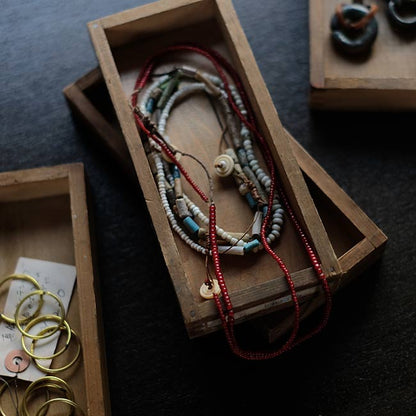 Letterpress Printed Small Wooden Tray