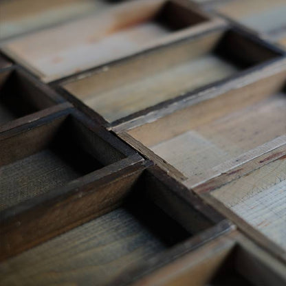 Letterpress Printed Small Wooden Tray